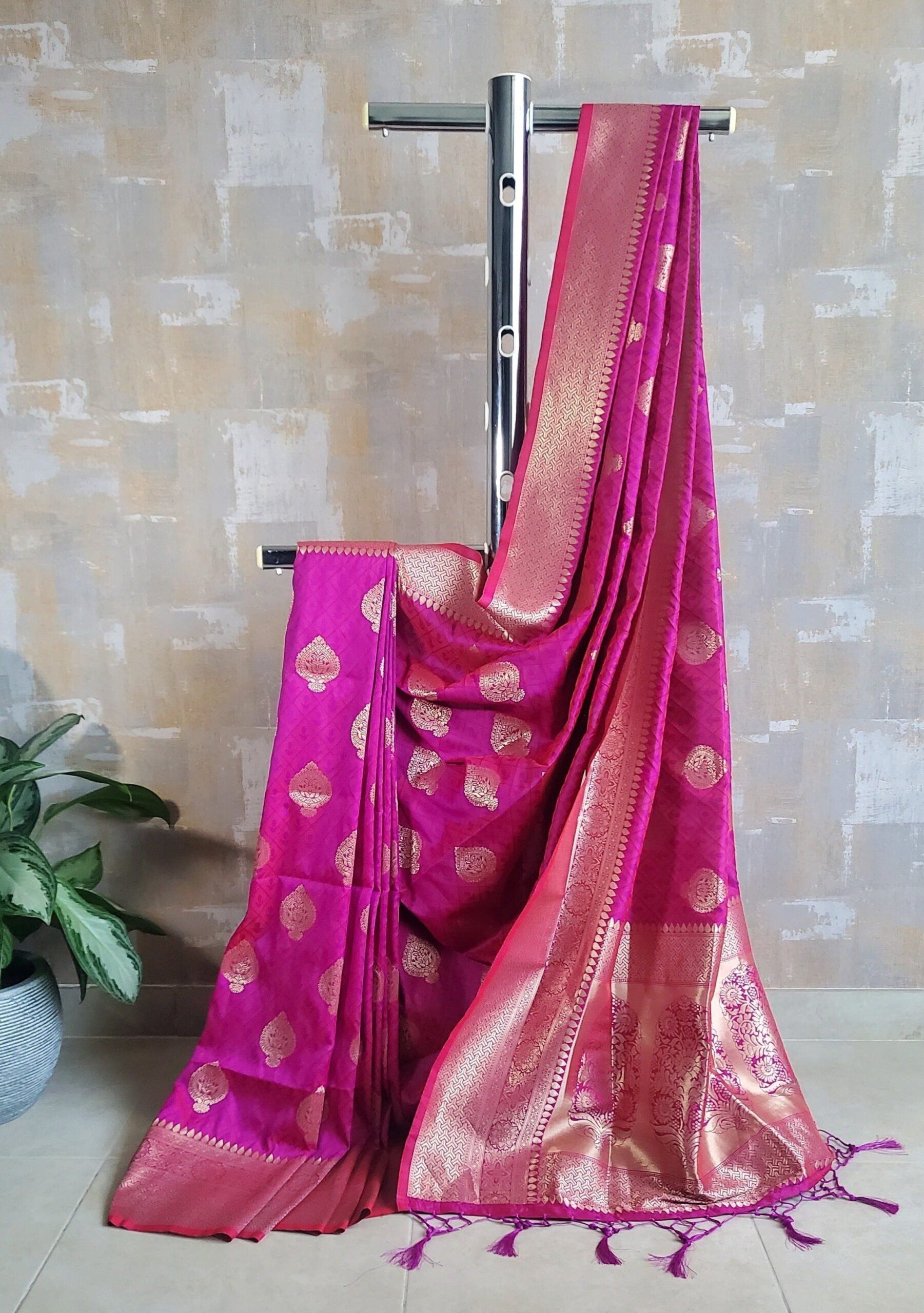 bright-pink-banarasi-saree-sarees-by-muhurat