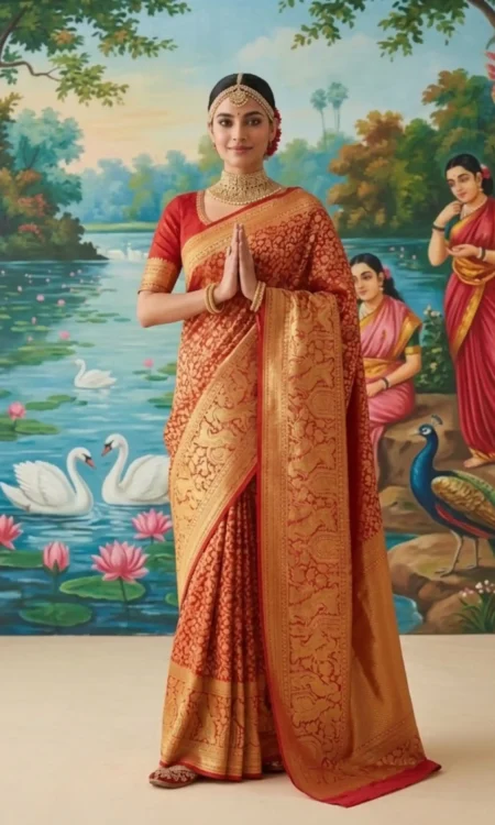 Verimillion Vogue: Bridal Kanjivaram Saree