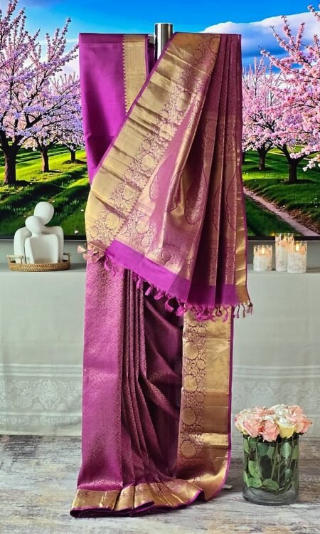 Pink Paradise: Premium Kanjivaram saree