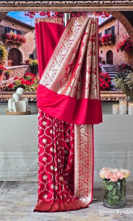 Vogue Vermilion: Banarasi saree for auspicious occasions