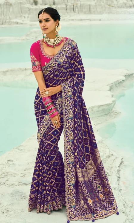 Violet Whisper: Bandhej for special occasions